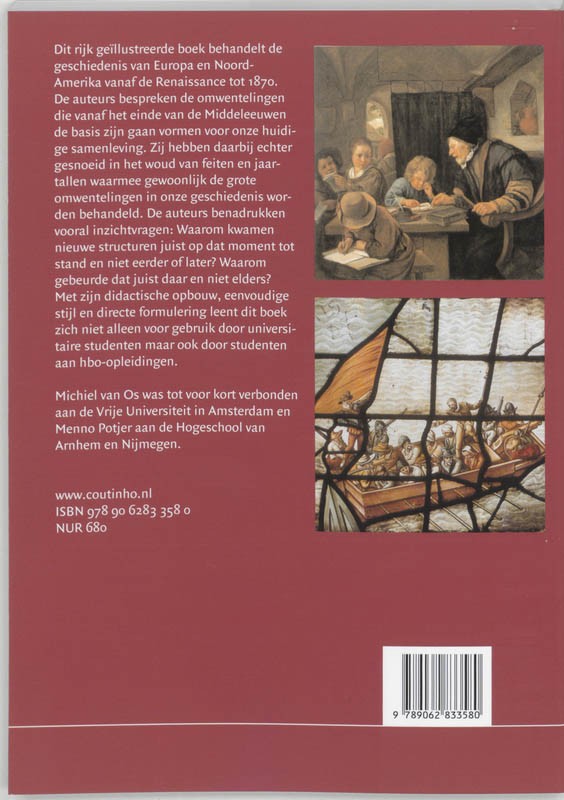 Een kennismaking met de geschiedenis van de nieuwe tijdbackcover