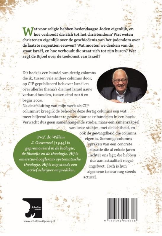 Israël & wijbackcover