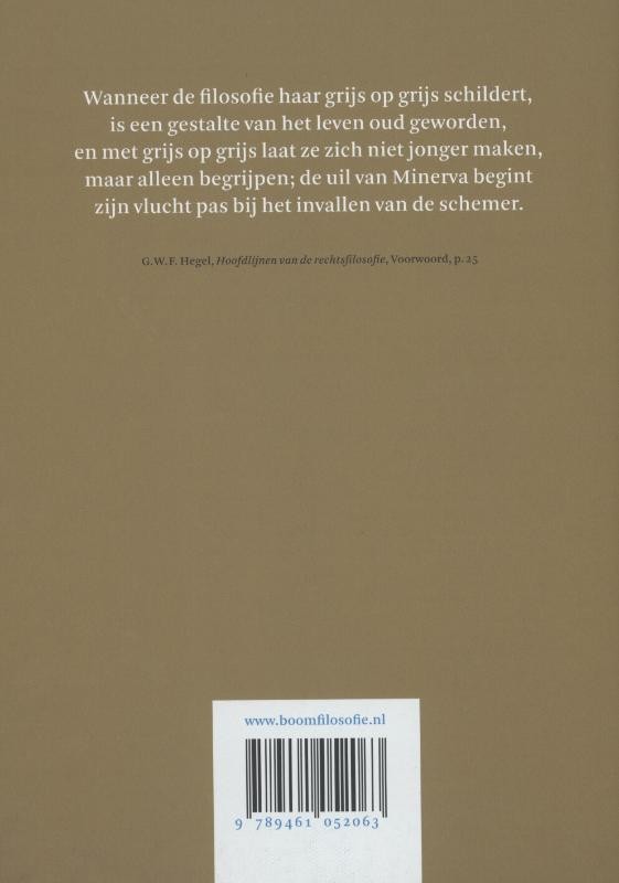 Hoofdlijnen van de rechtsfilosofiebackcover