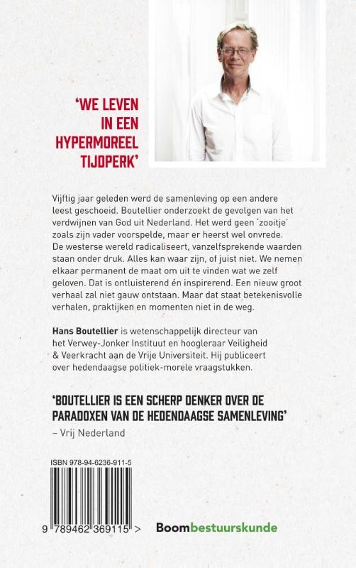 Het seculiere experimentbackcover