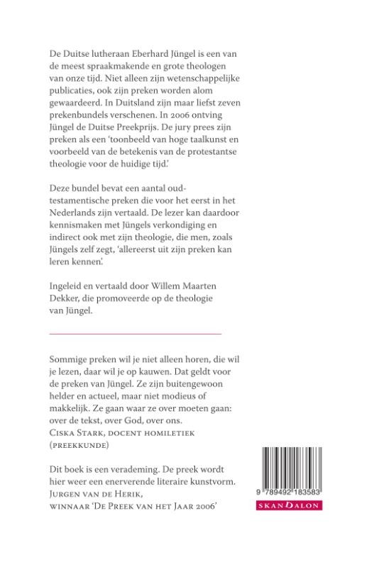Lutherse preken bij het Oude Testamentbackcover