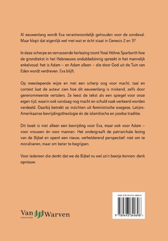 Eva, wat heb je gedaan?backcover