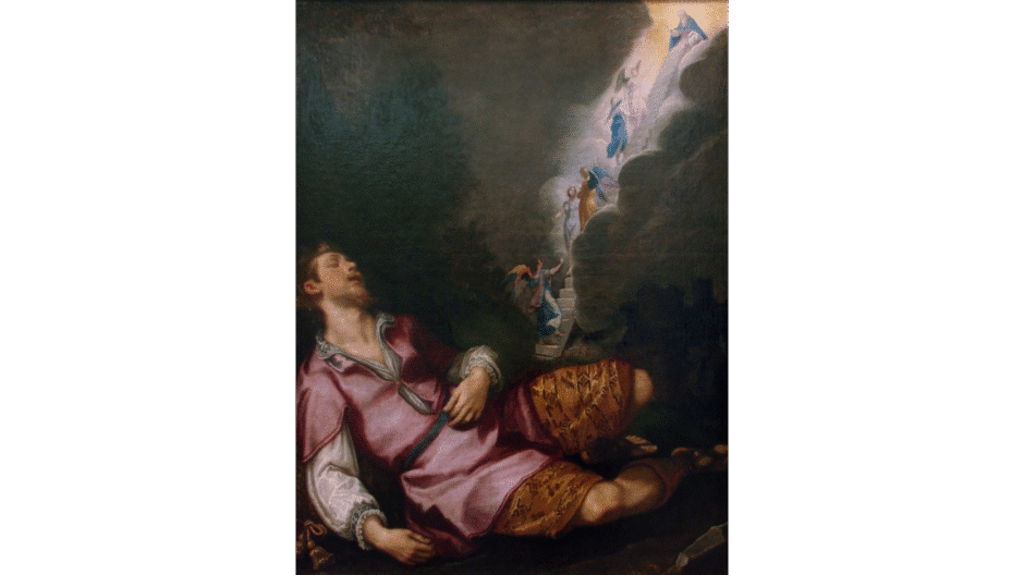 Cigoli, 'Jakobs droom', 1593, olie op canvas. Museum voor schone kunsten in Nancy, Frankrijk