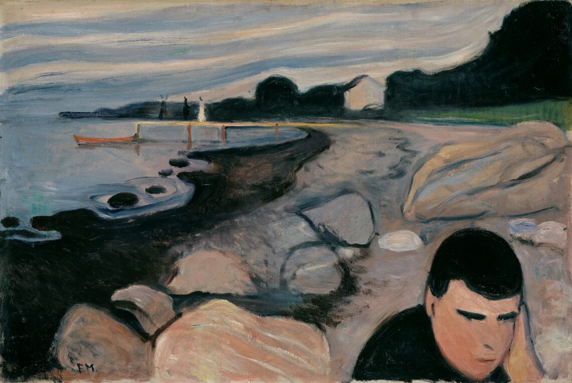Melancholy van Edvard Munch