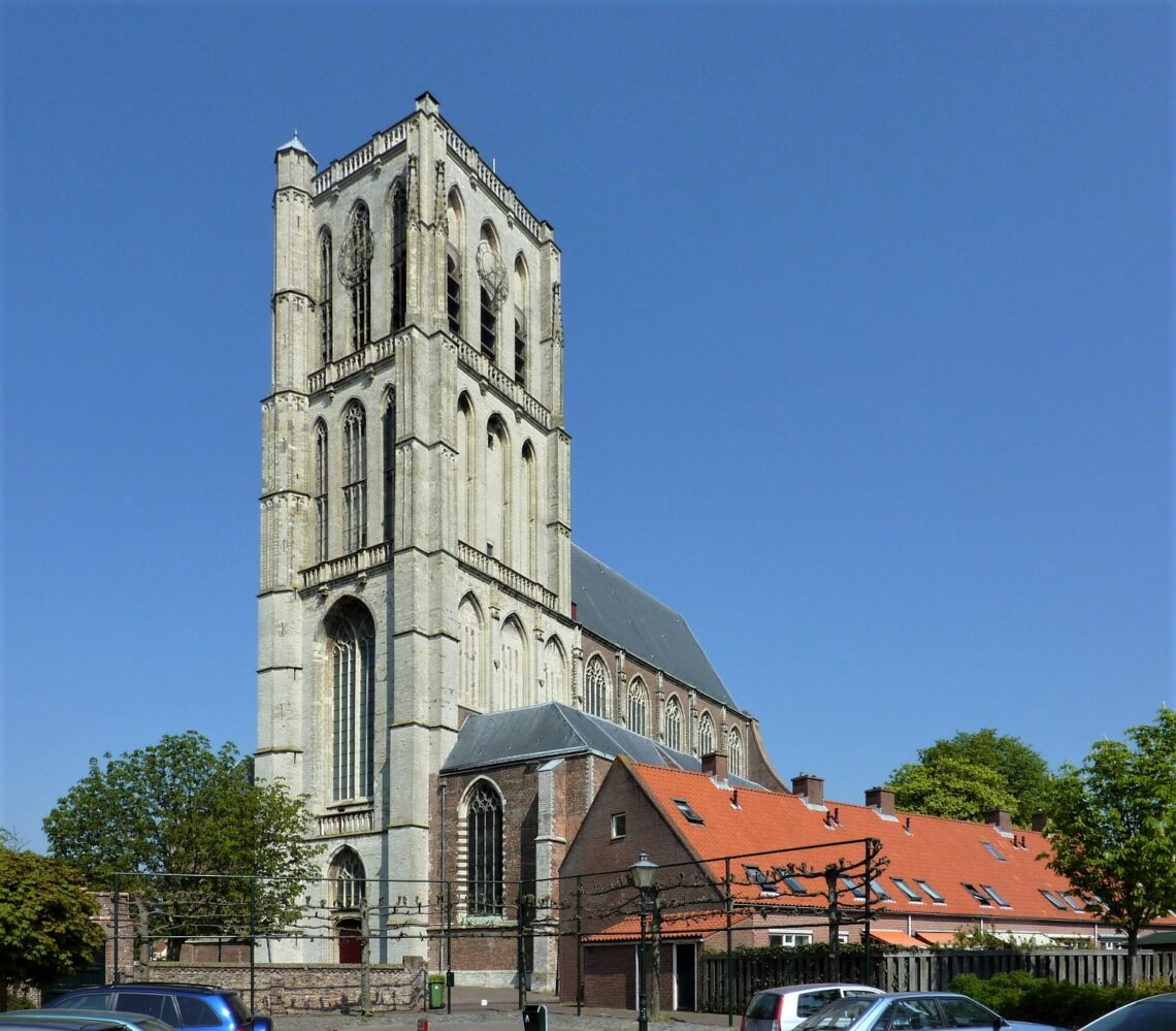De Sint-Catharijnekerk in Brielle