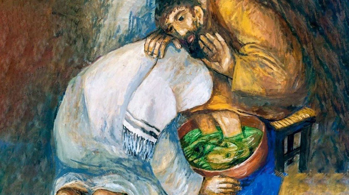 Schilderij Witte donderdag