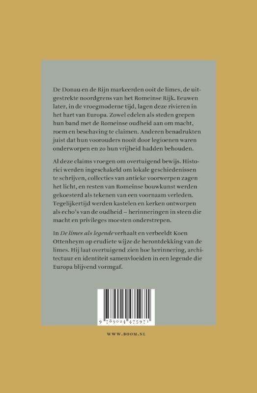 De limes als legendebackcover