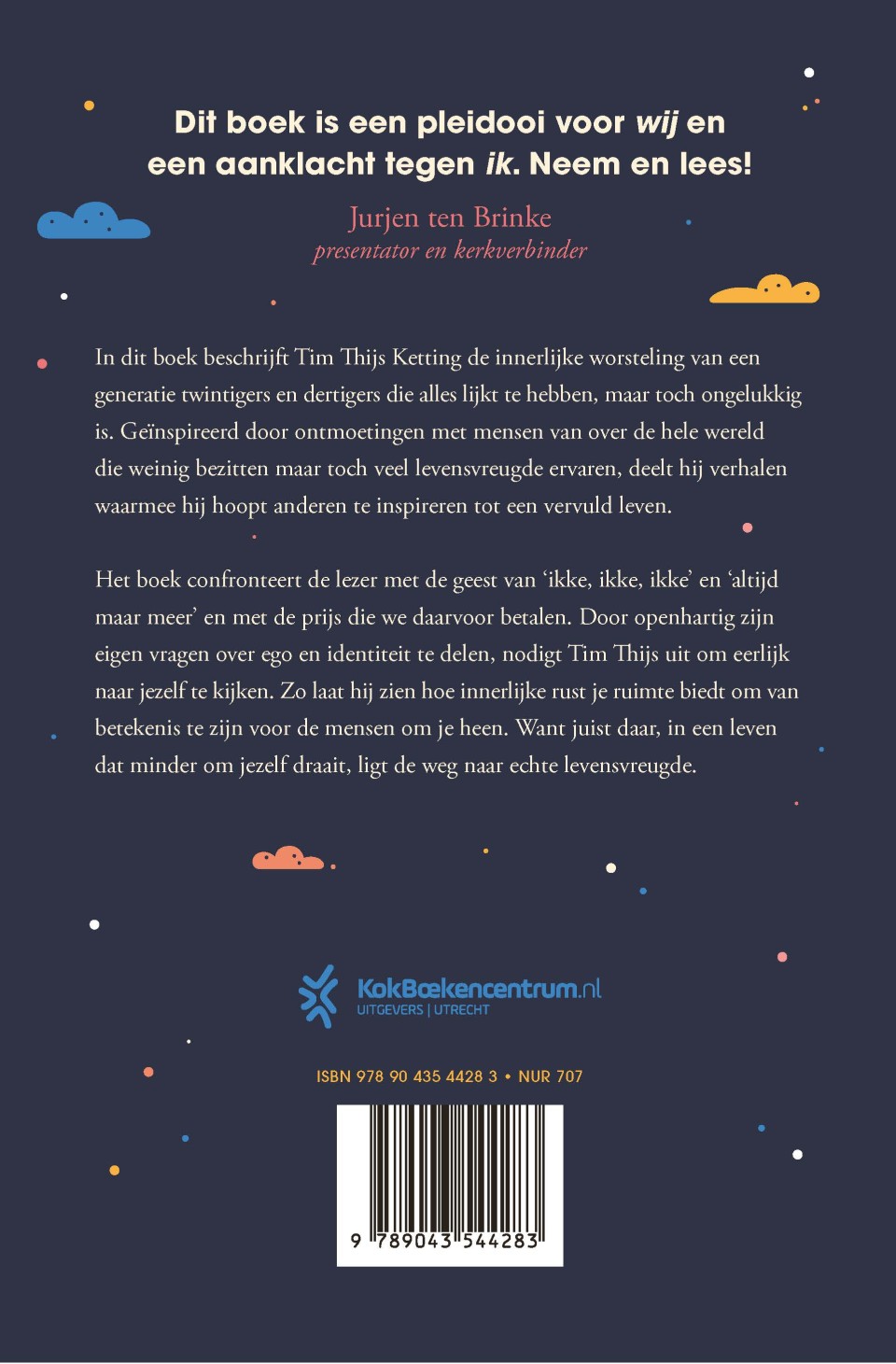 De reis naar minder ikbackcover