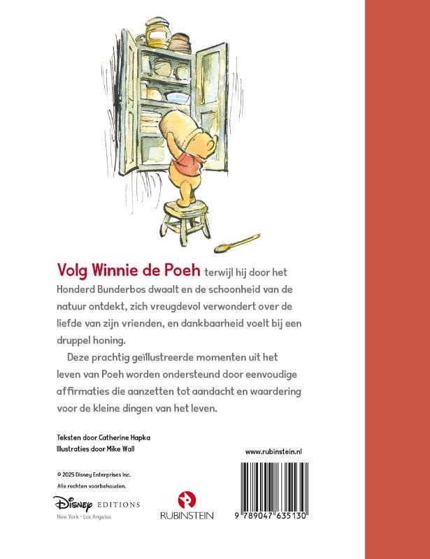 Winnie de Poeh. De kleine dingen van het levenbackcover
