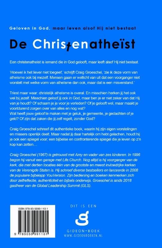 De Christenatheistbackcover