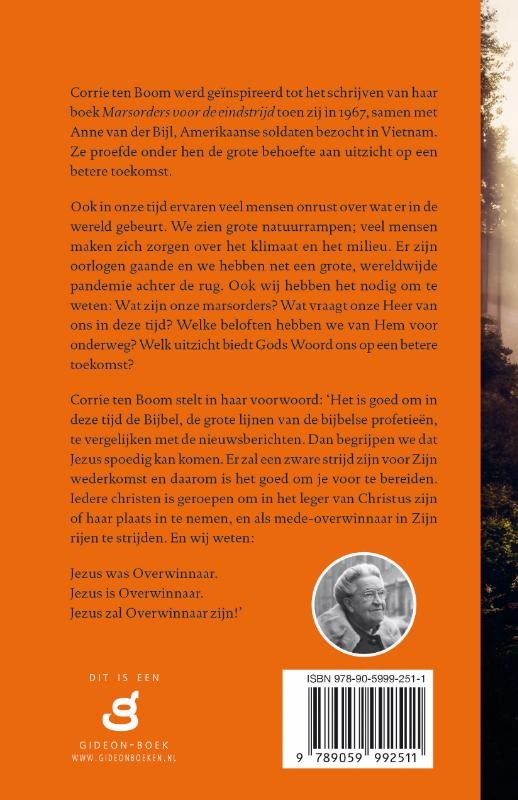 Marsorders voor de eindstrijdbackcover