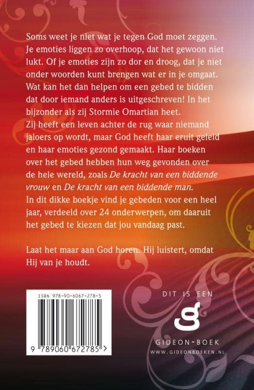 365 Gebeden voor een emotioneel gezond levenbackcover