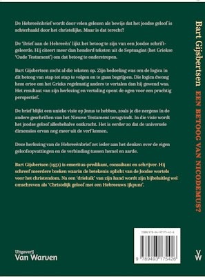 Een betoog van Nicodemus?backcover