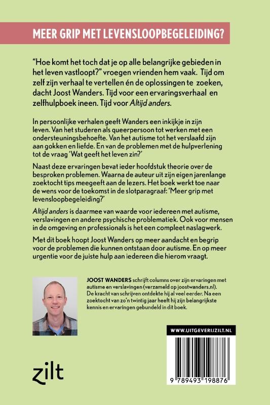 Altijd andersbackcover