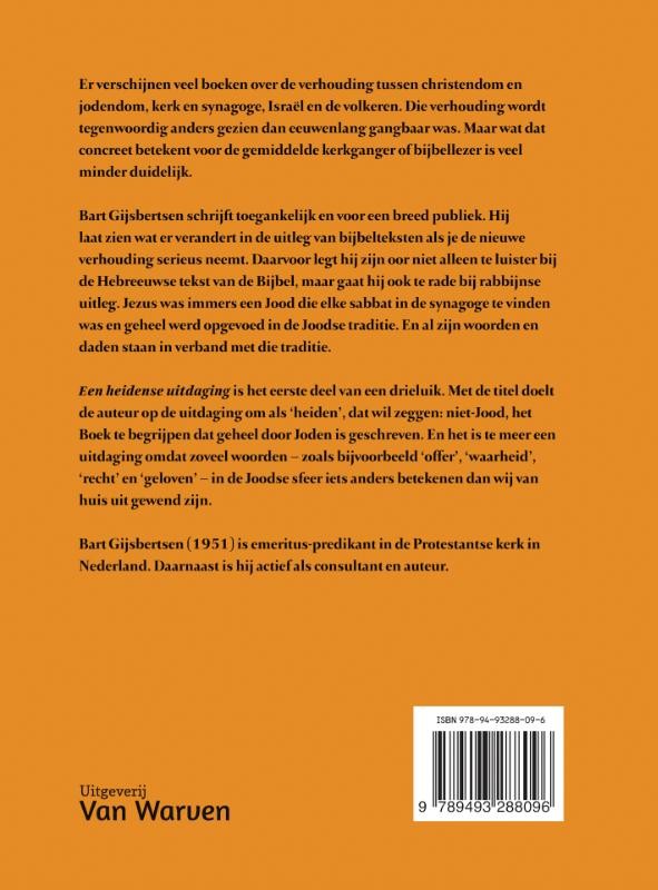 Een heidense uitdagingbackcover