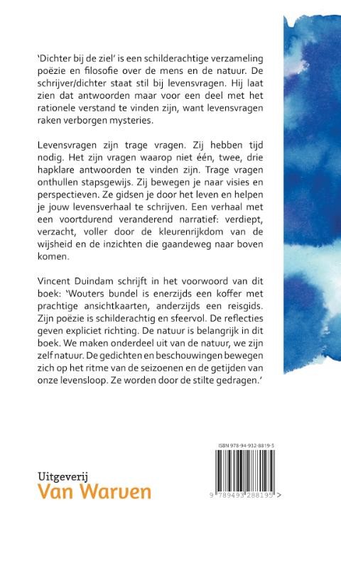 Dichter bij de zielbackcover