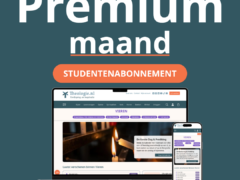 Theologie.nl Premium studentenabo voor € 4,99