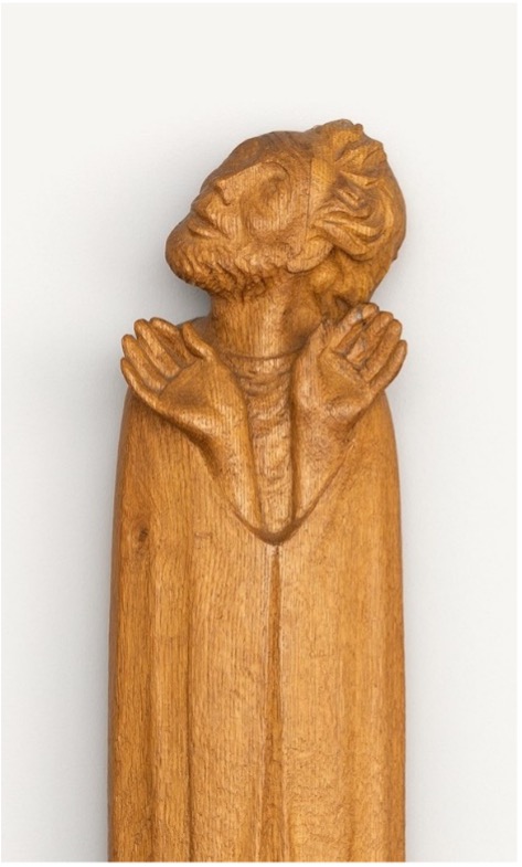 Het fries van de luisterenden van Ernst Barlach