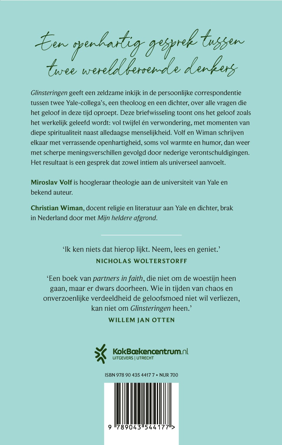 Glinsteringenbackcover