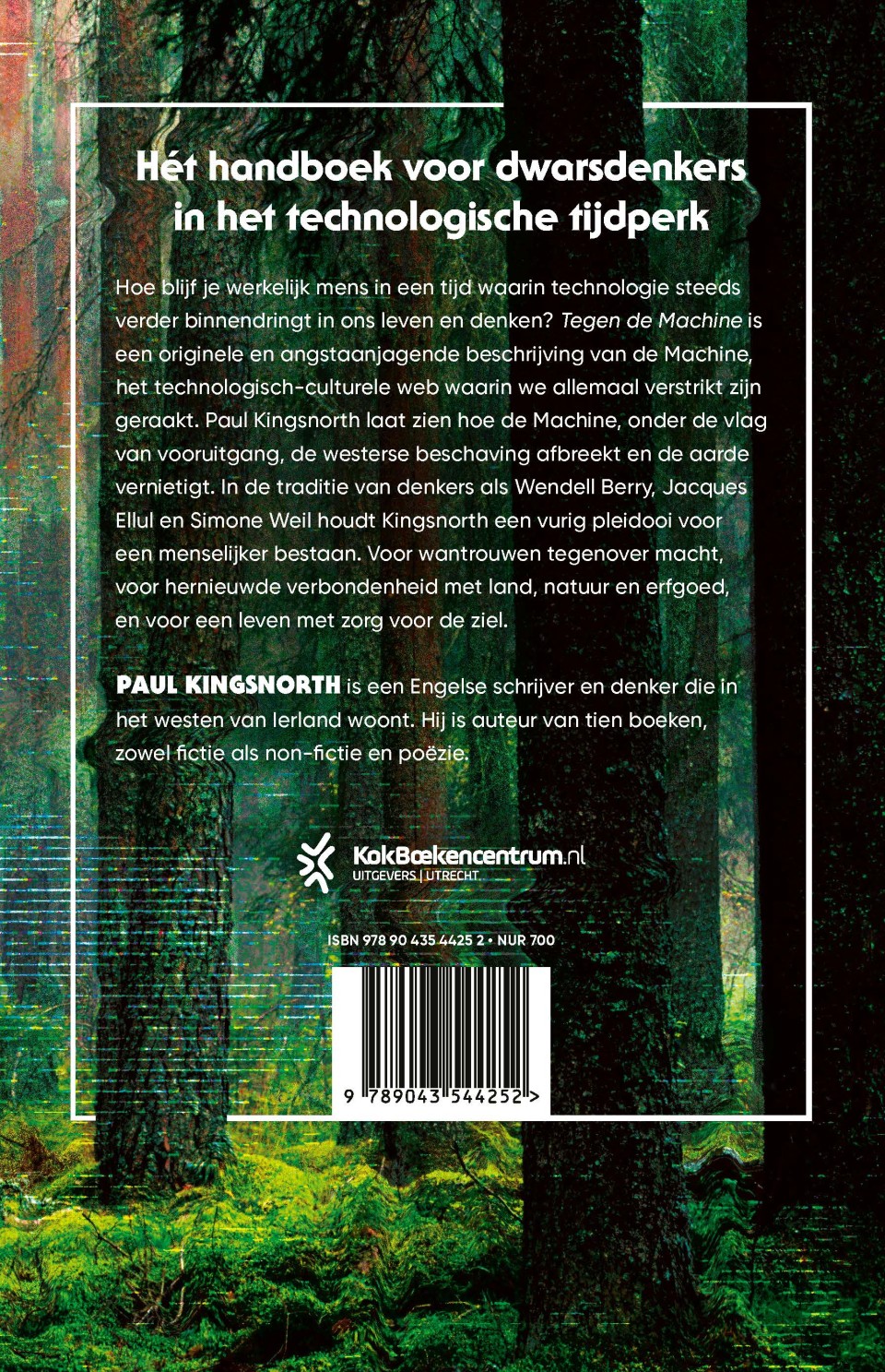 Tegen de Machinebackcover