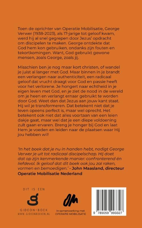 Honger naar echtheidbackcover