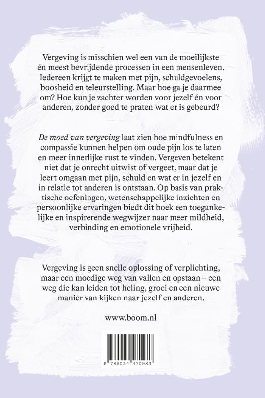 De moed van vergevingbackcover