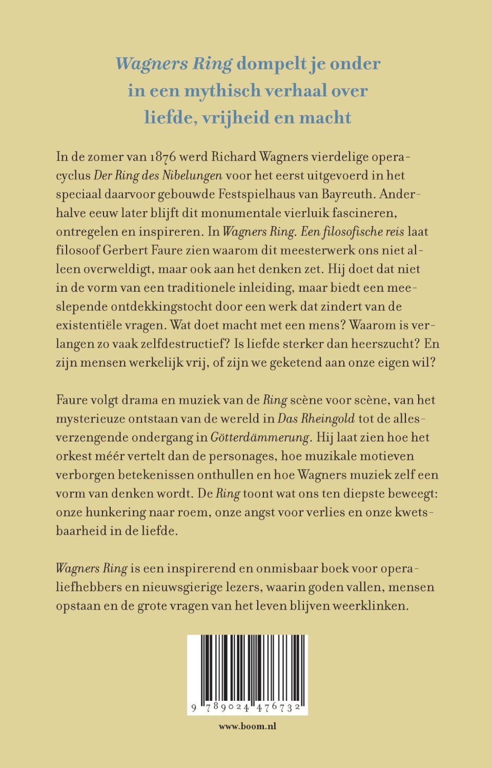 Wagners Ringbackcover