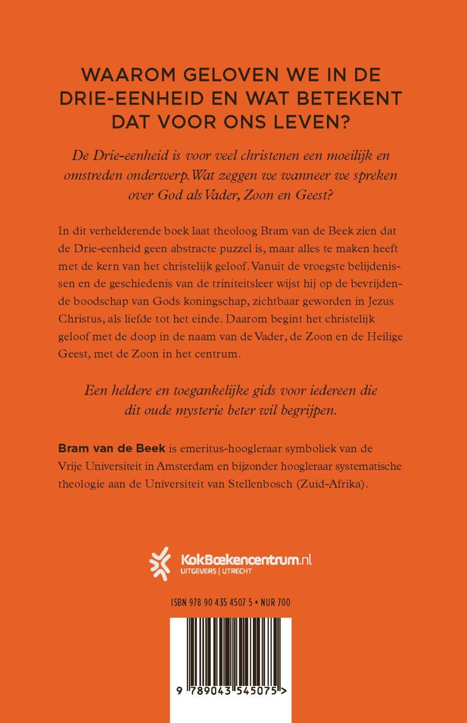 Drie-eenheidbackcover