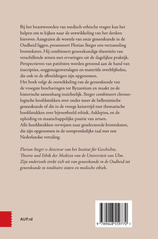 Geneeskunde in de Oudheidbackcover