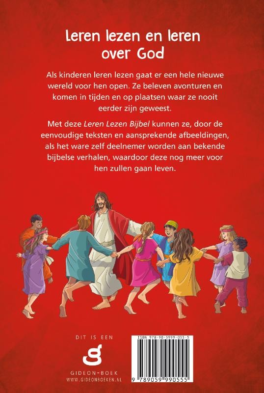 Leren lezen Bijbelbackcover