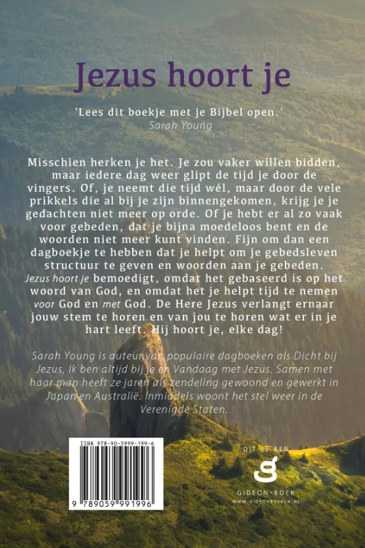 Jezus hoort jebackcover
