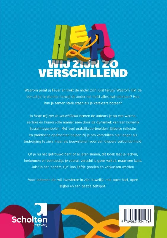Help! Wij zijn zo verschillendbackcover