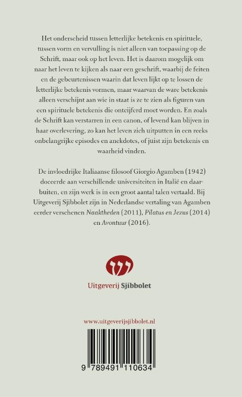 De Geest en de Letterbackcover
