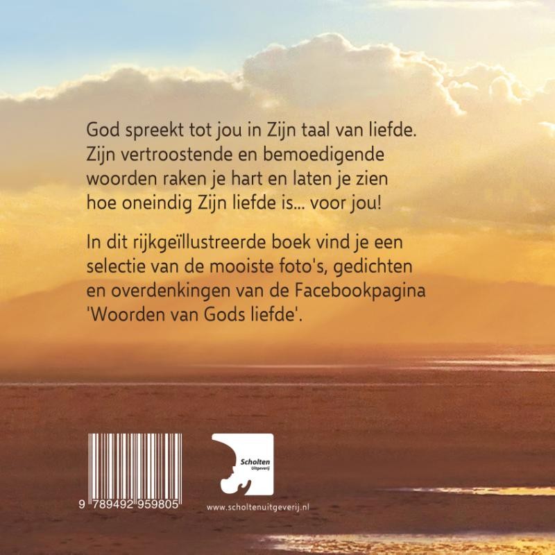 Woorden van Gods liefde voor jou!backcover