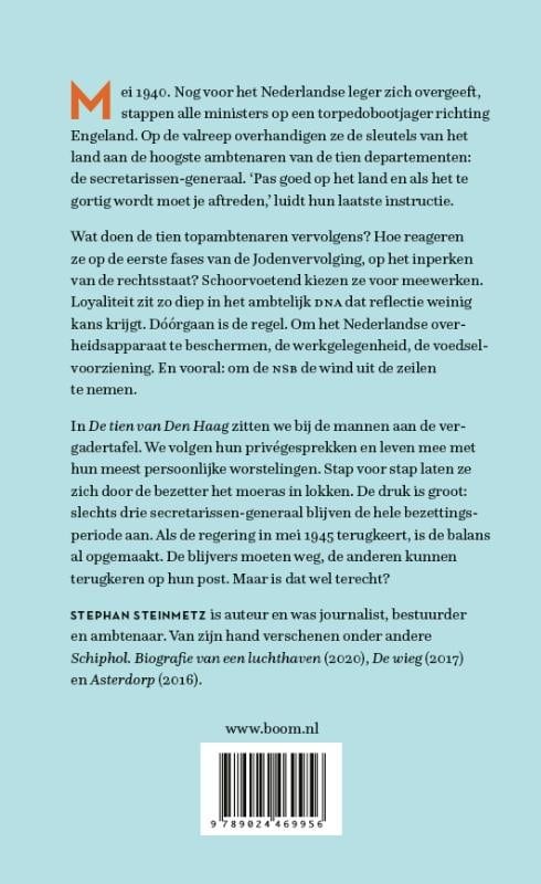 De tien van Den Haagbackcover