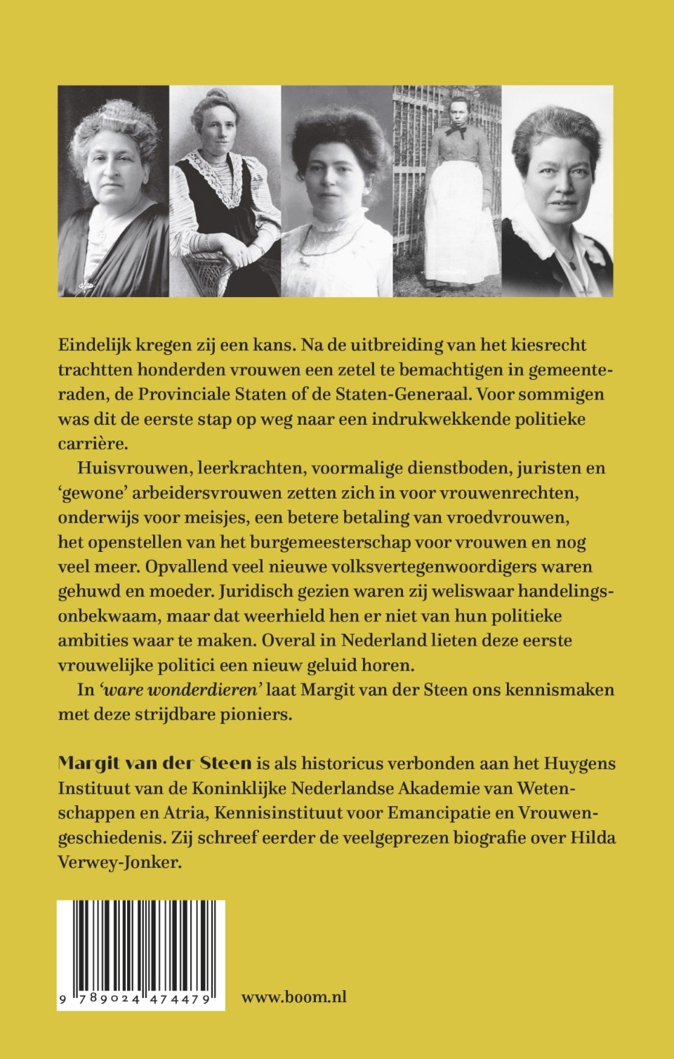 ‘ware wonderdieren’backcover