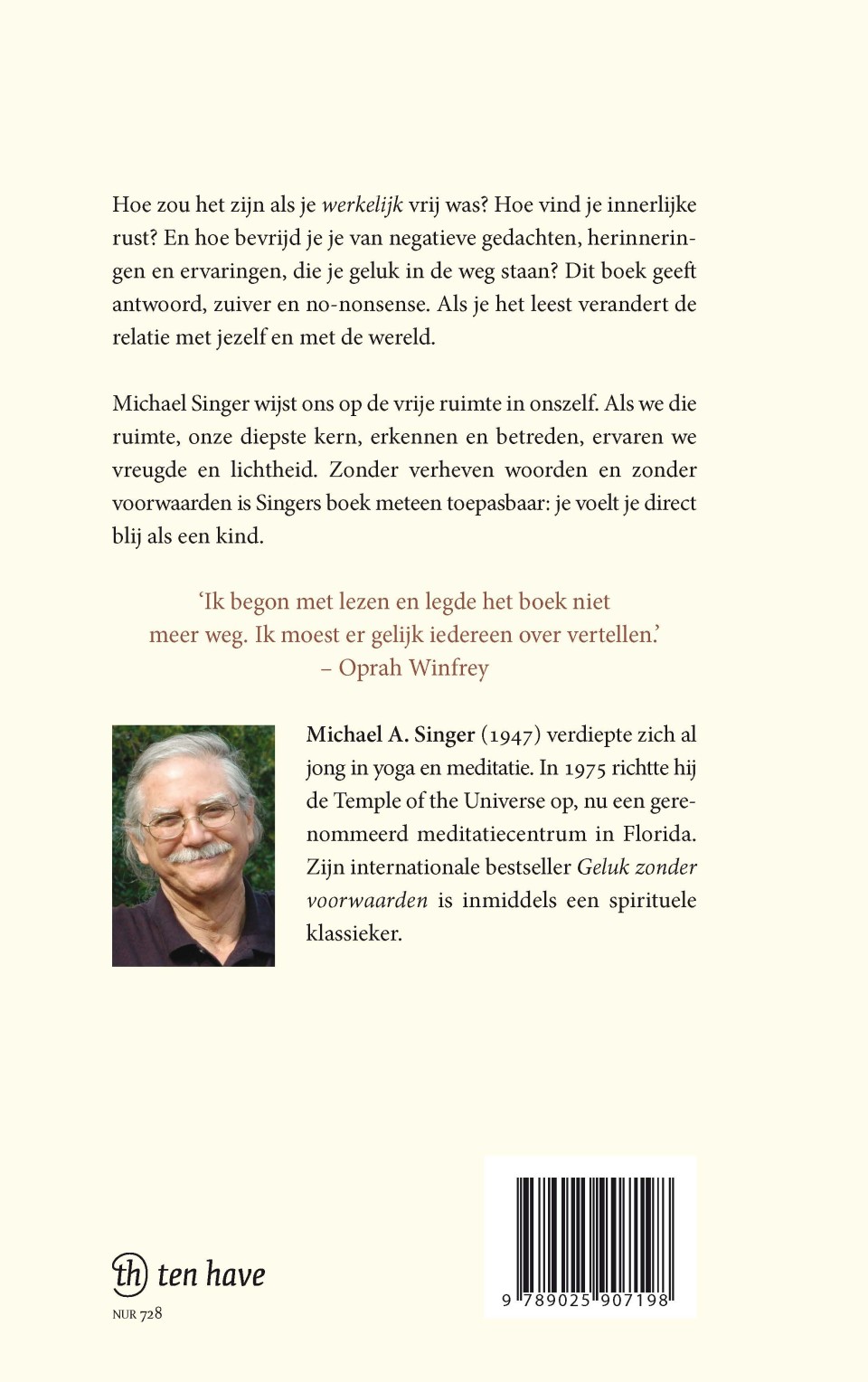 Geluk zonder voorwaardenbackcover
