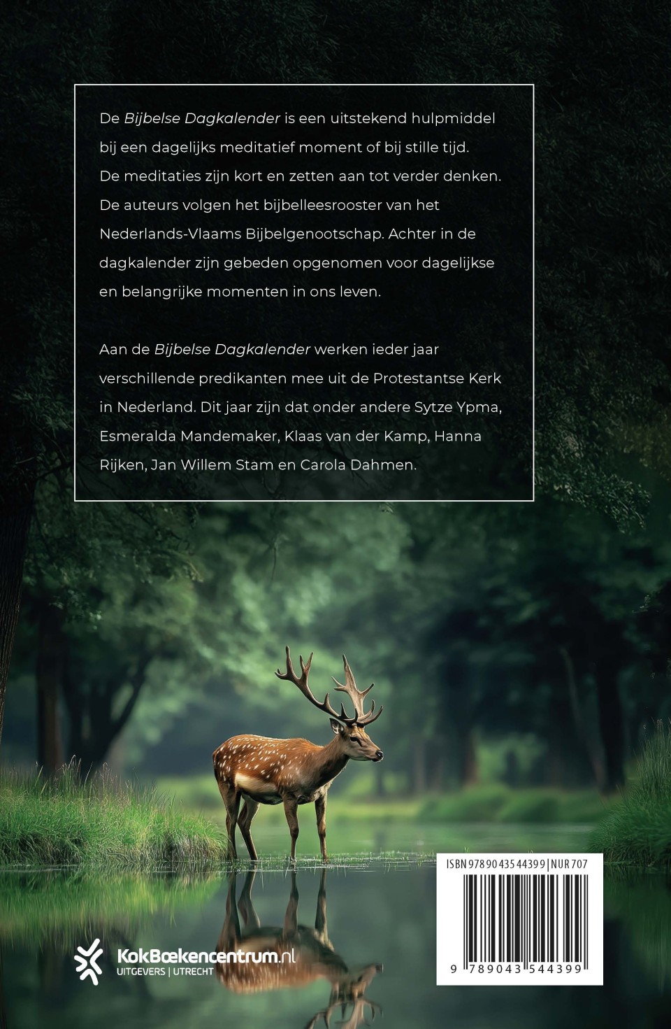 Bijbelse Dagkalender 2027backcover