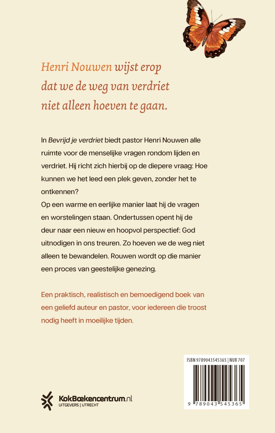 Bevrijd je verdrietbackcover