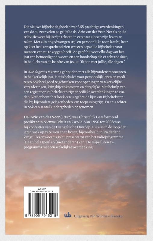 Alle dagenbackcover