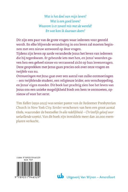 Ontmoetingen met Jezusbackcover