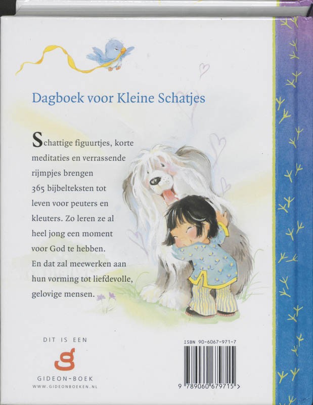 Dagboek voor kleine schatjesbackcover
