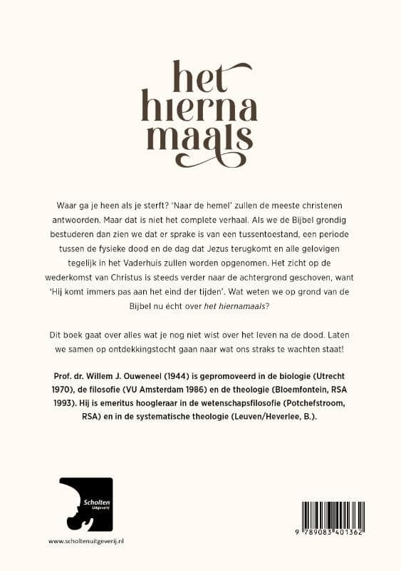 Het hiernamaalsbackcover
