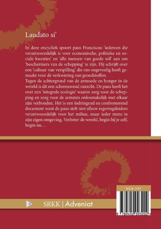 Laudato si’backcover