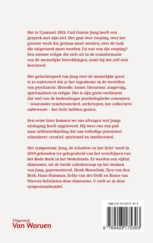 Jung, de schaduw en het lichtbackcover