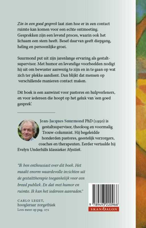 Zin in een goed gesprekbackcover