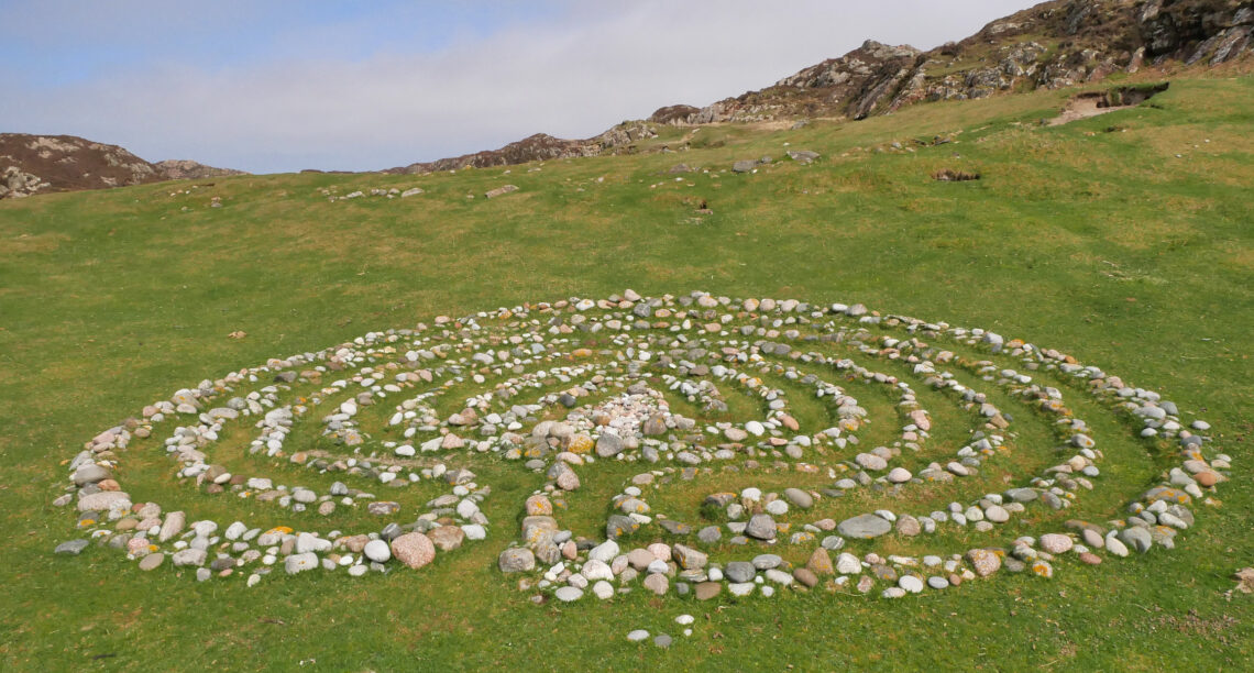 Een labyrint op Iona