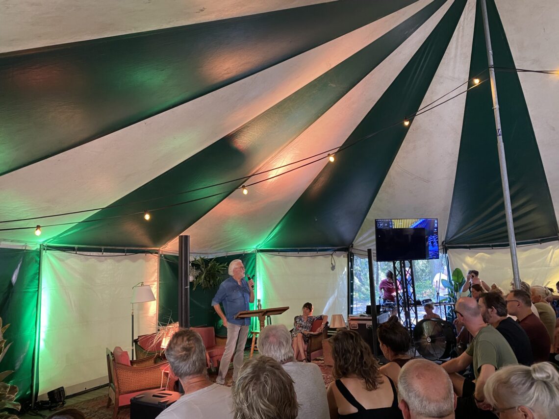 Geert Jan Blanken geeft lezing op Graceland Festival 2026.