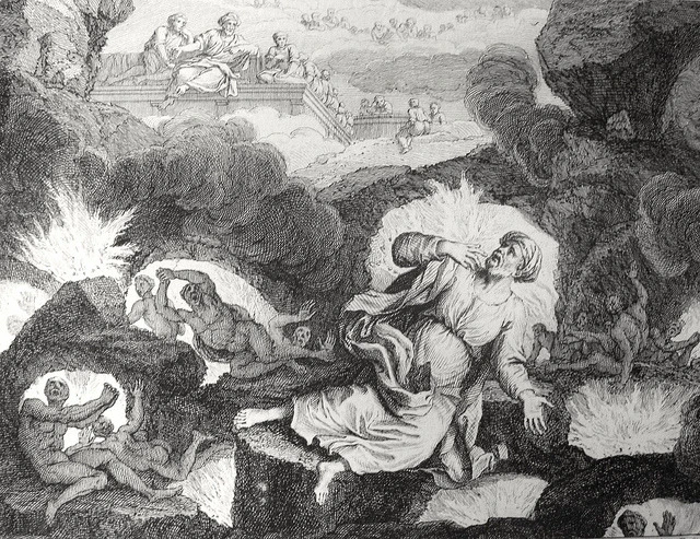 Bowyer Bible Luke The parable of the rich man and Lazarus in the afterlife Luke 16 22-31 Dutch Bible