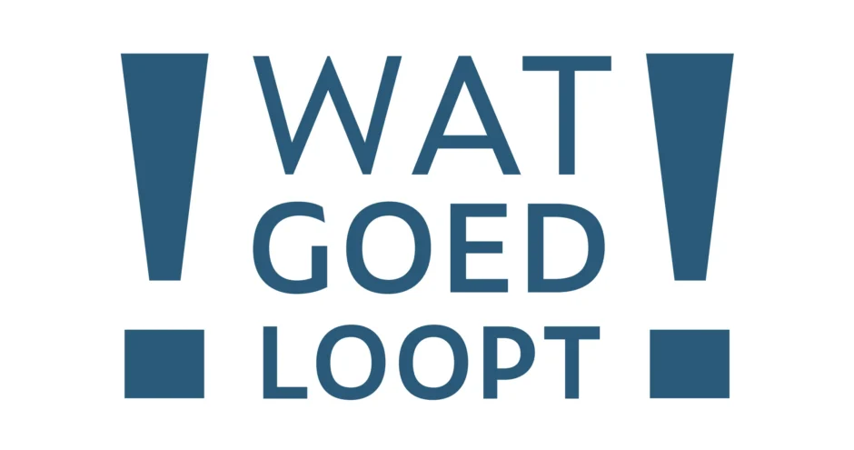 Wat goed loopt